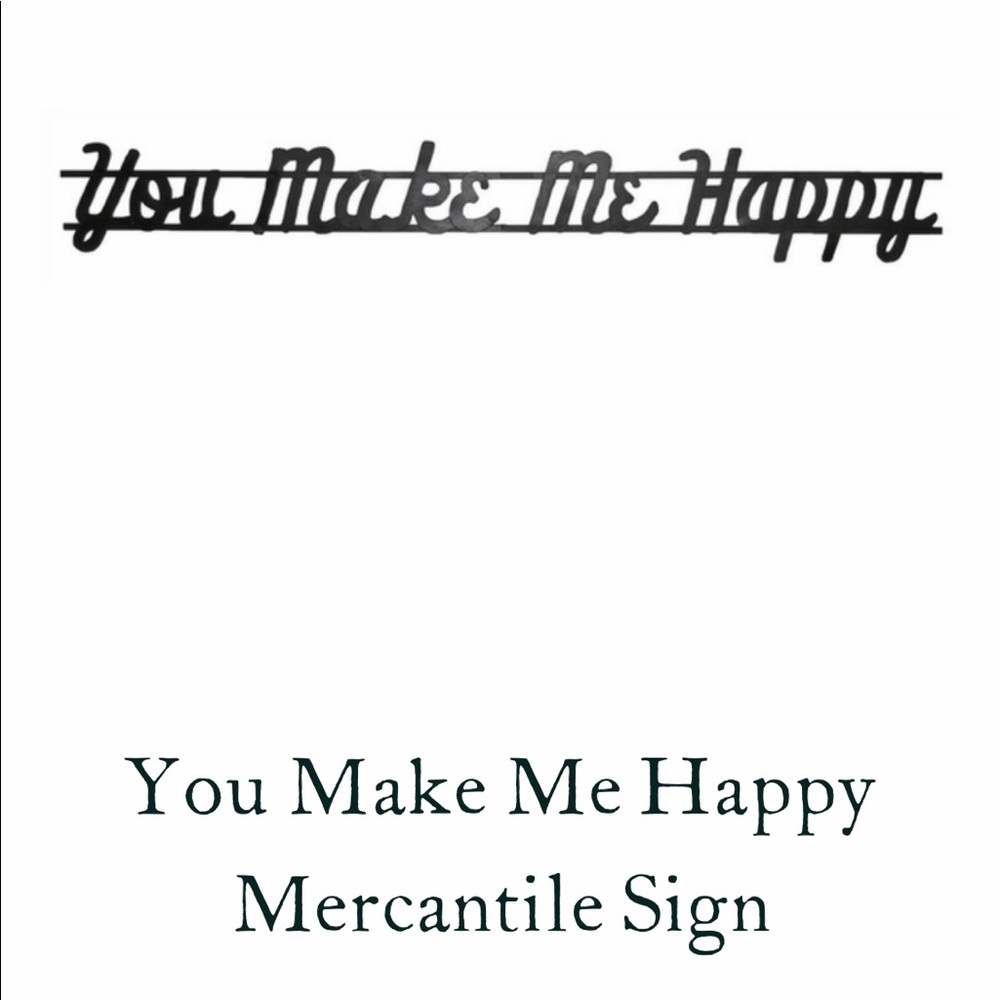 Sugarboo Metal Mercantile Wall Sign